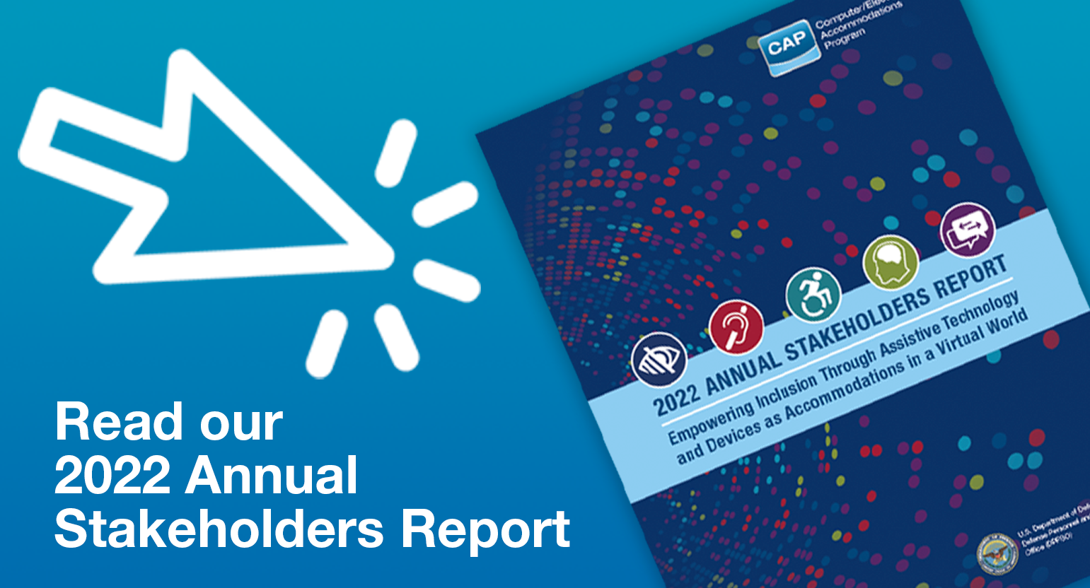 graphic showing the cover of the Annual Report
